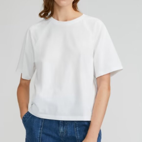 Everlane Tops - Everlane The Organic Cotton Raglan Tee - White - Size S - NWT